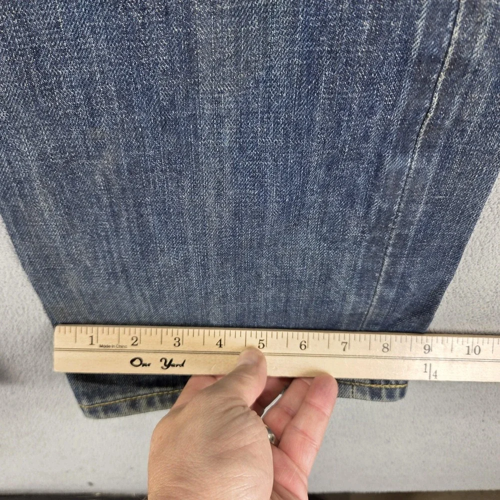 Vintage Levis 501 Jeans Mens Blue Selvedge LVC Thrashed Honeycomb USA Fits 30x30